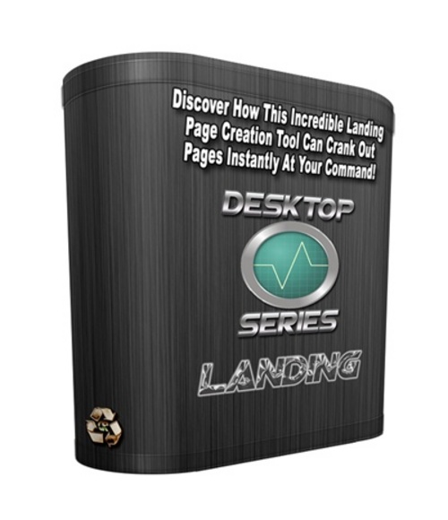 Product picture  Desktop Series Landing With Master Resell Rights