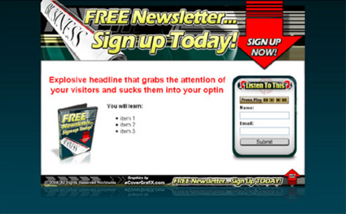 Product picture Squeeze Page Generator With Master Resell Rights